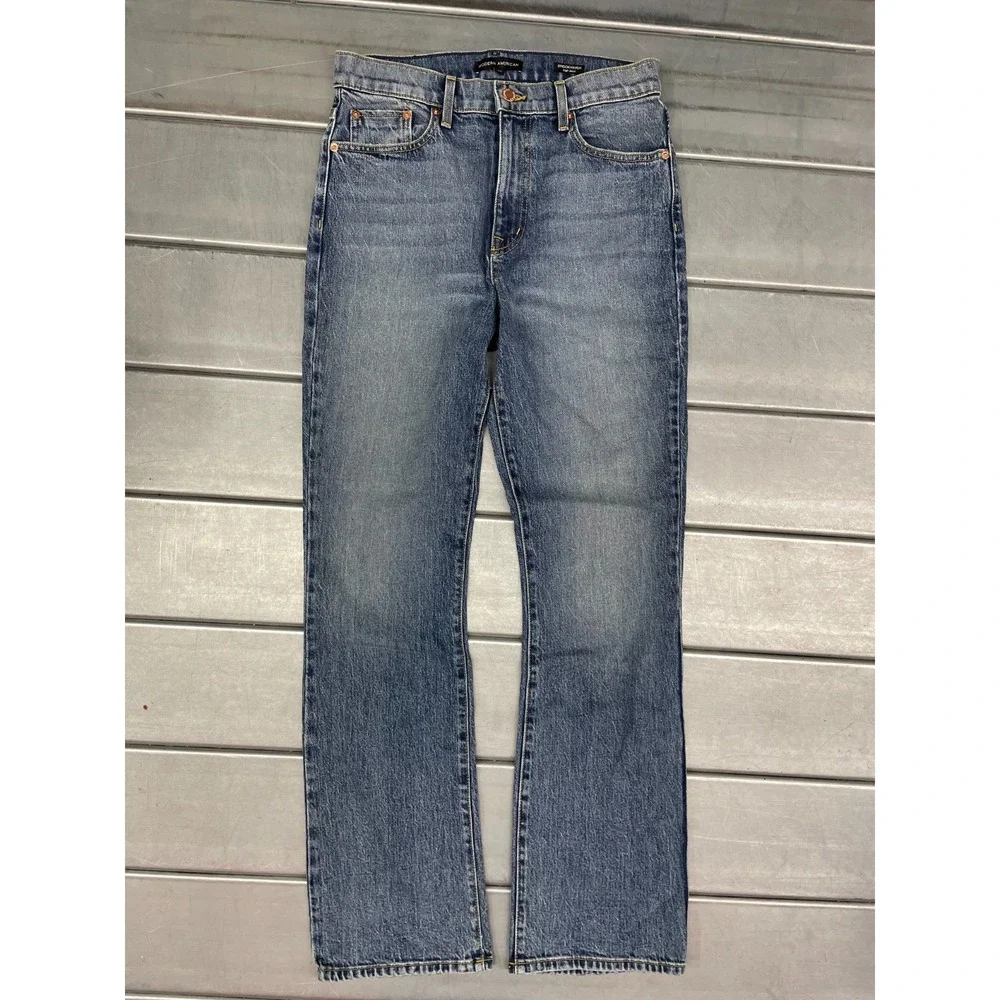 Modern American Brookhaven High‎ Boot Jeans Womens 30 Blue High Waist